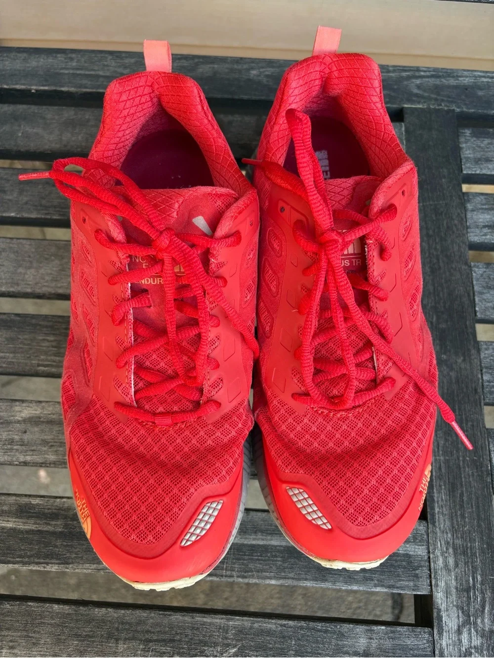 The North Face lightweight red